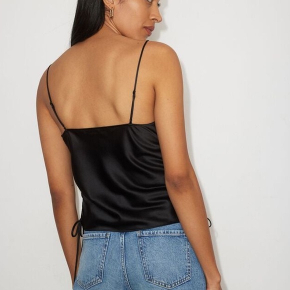 Dynamite Hazel Drawstring Side Cowl Neck Cami - Picture 5 of 8